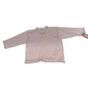 NWT Margery Ellen Knit Button Down Pink Sweater Size 12/18 Months